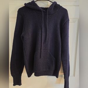 Navy Blue Knit Sweater
